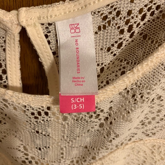 Cream Mini Dress - Picture 2 of 4